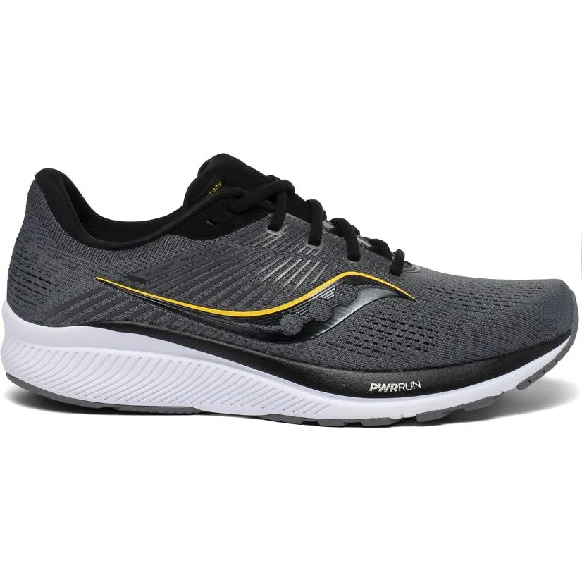 Herren Saucony Guide 14 Schwarz / ViZigold