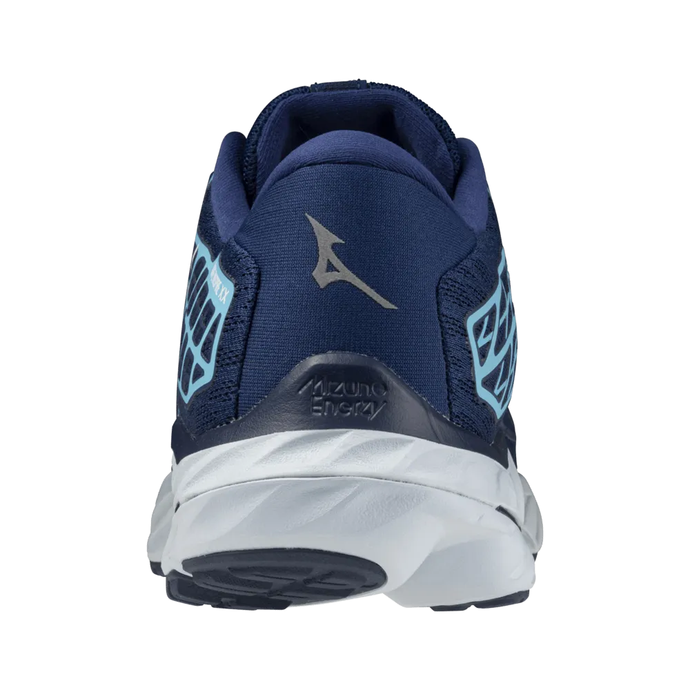 Mizuno Herren Wave Inspire 20 Laufschuhe in Estate Blau/Weiß/River Blau AW24