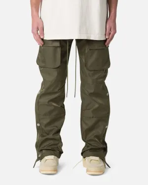 MNML Snap Front Cargo Hose Olive