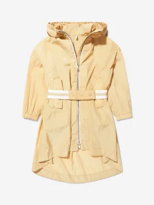 Moncler Enfant Mädchen Aloysha Langmantel in Creme