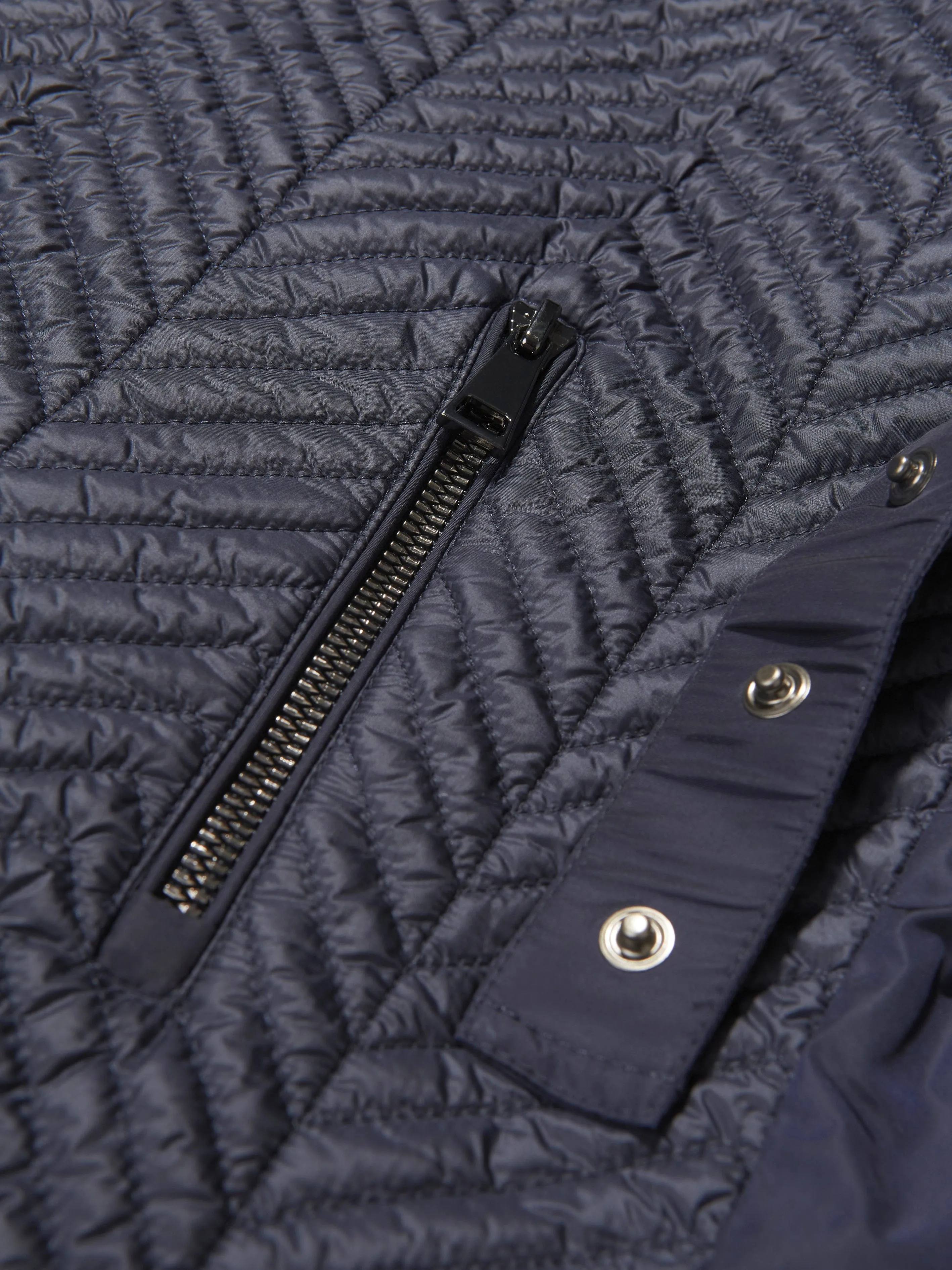 Moncler Enfant Mädchen Kapuzen-Seldana Langmantel
