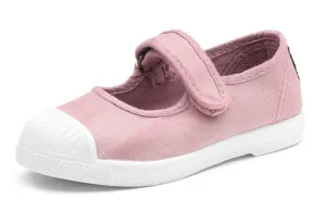 Natural World Eco: Kindermaryjane-Sneaker - Rosa