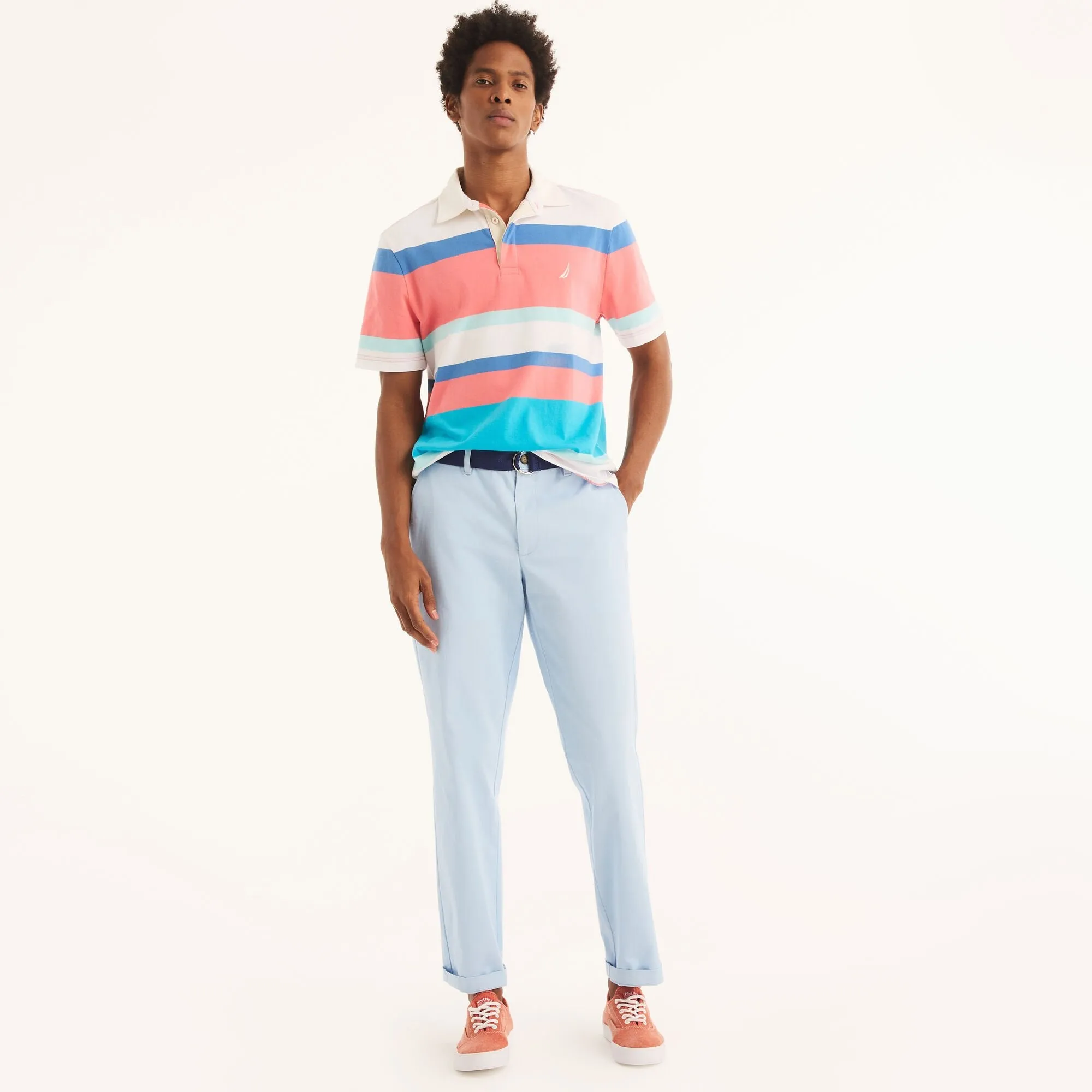 Nautica Herren Classic Fit Twill Hose