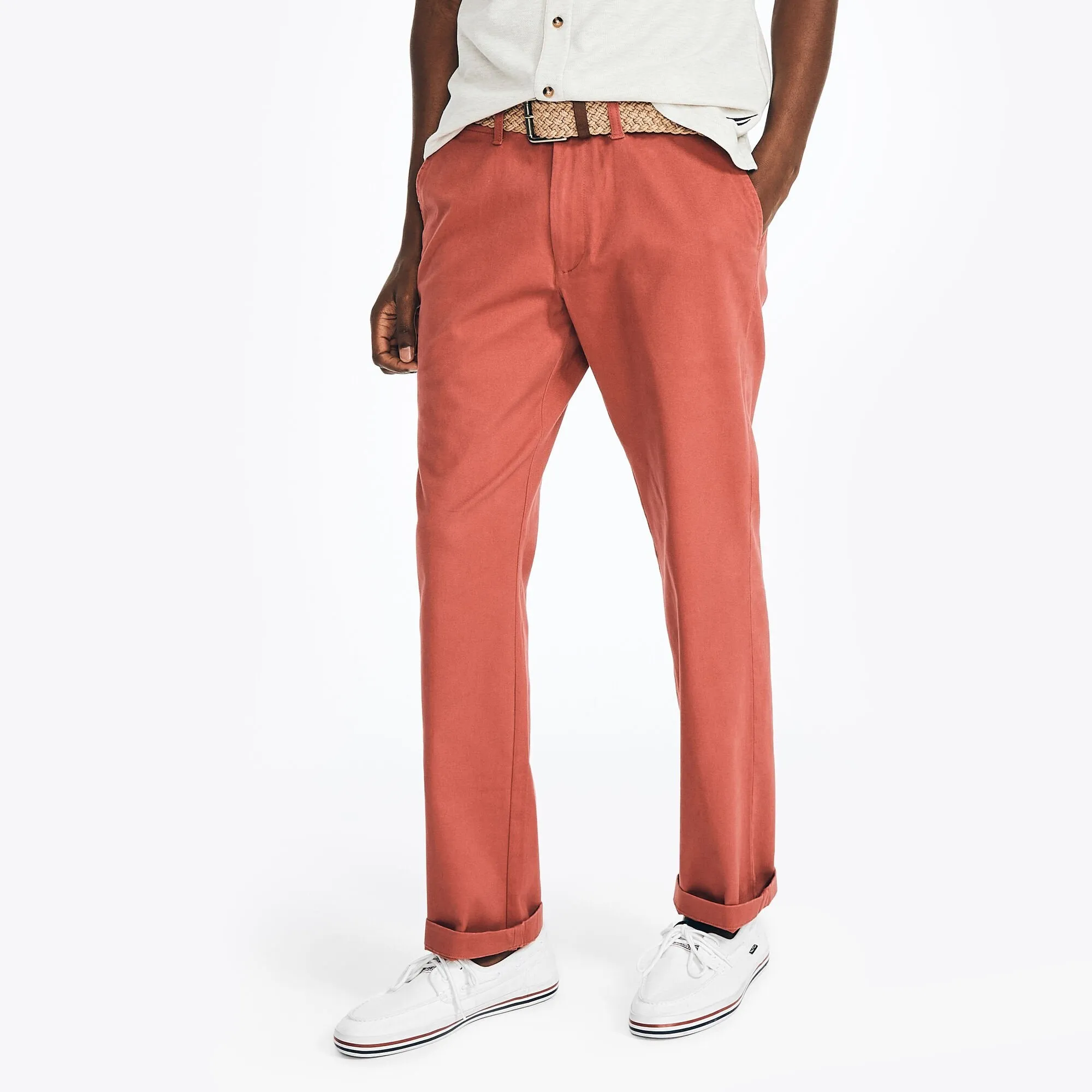 Nautica Herren Classic Fit Twill Hose