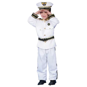 Marineadmiral Kostüm - Kinder Babykids Verkleiden-Amerika