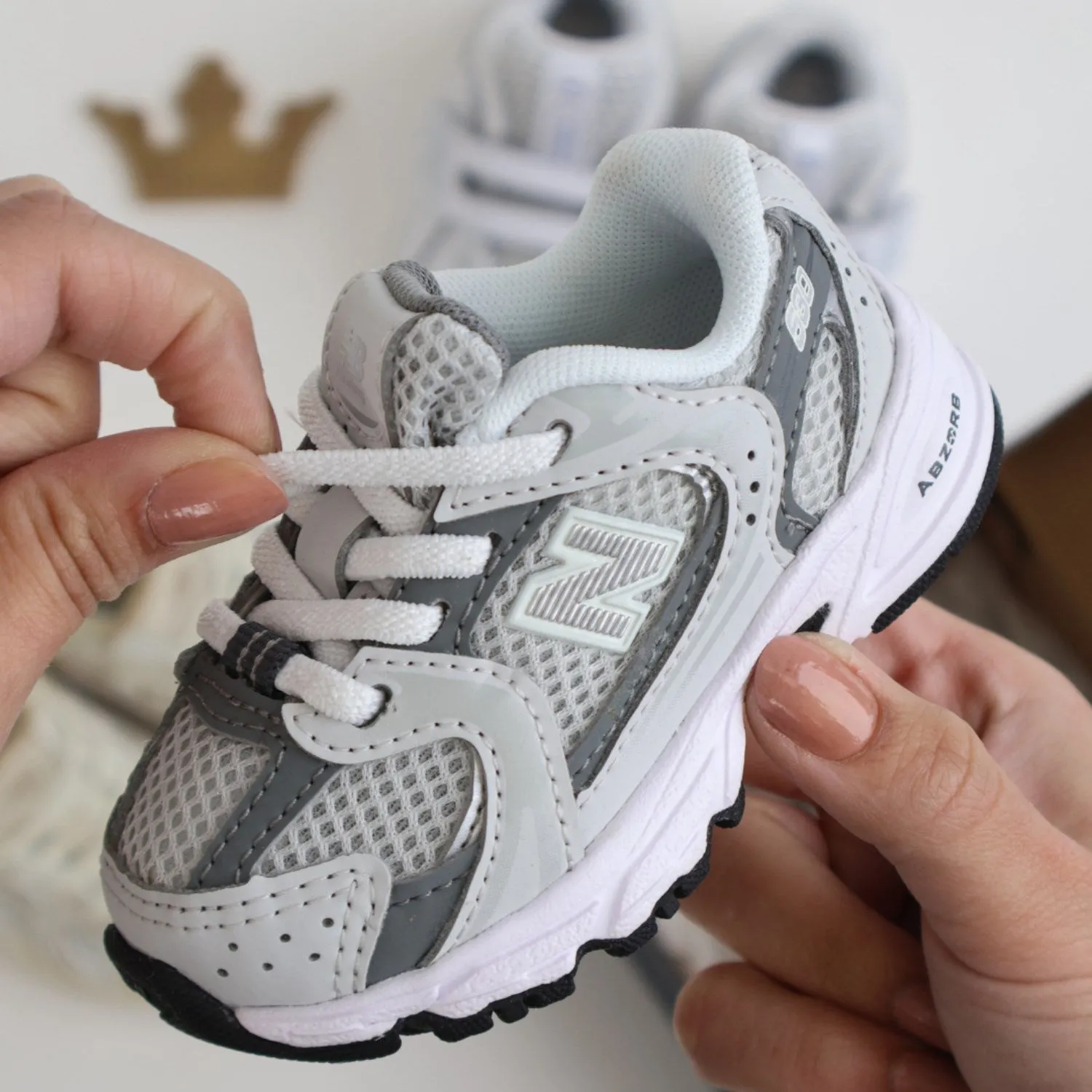 New Balance 530 Kinder Bungee-Schnürung Kleinkind Grey Matter Babykids_New-Balance