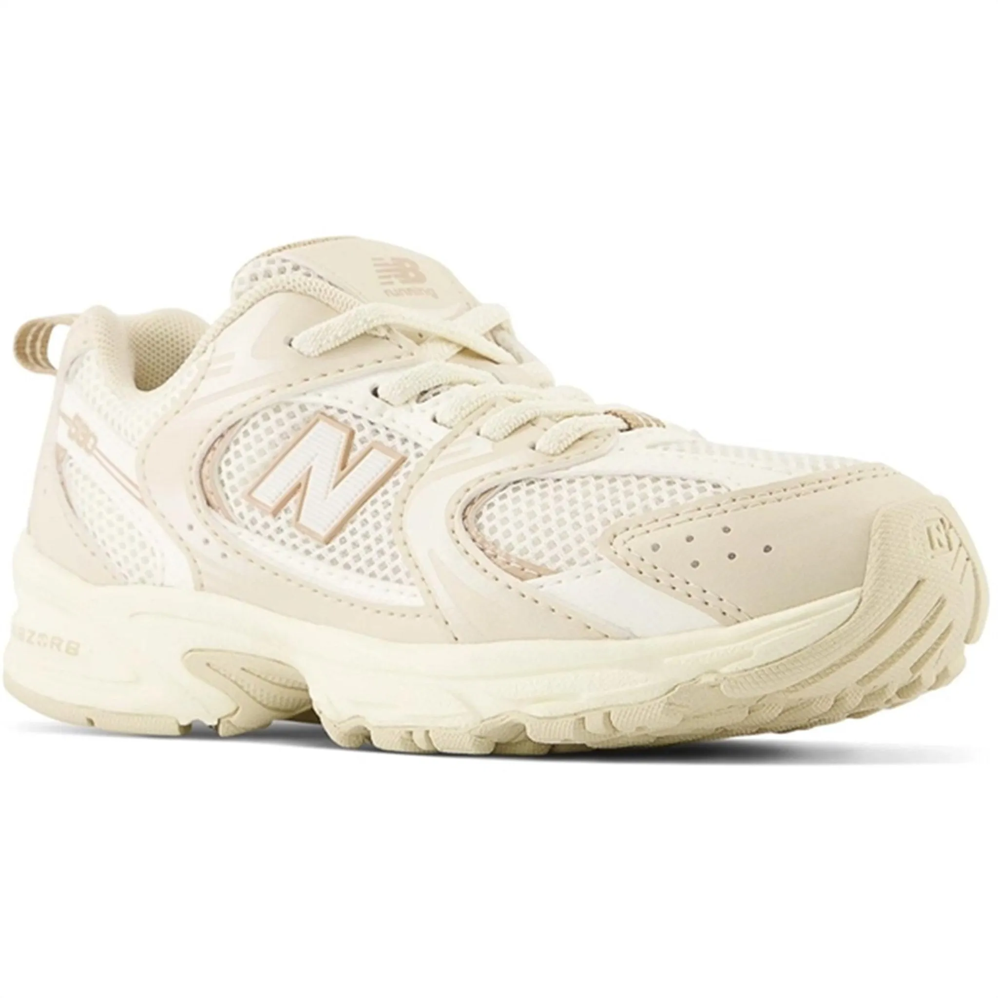 New Balance 530 Kinder Bungee-Schnürsenkel Pre Bone Babykids_New-Balance