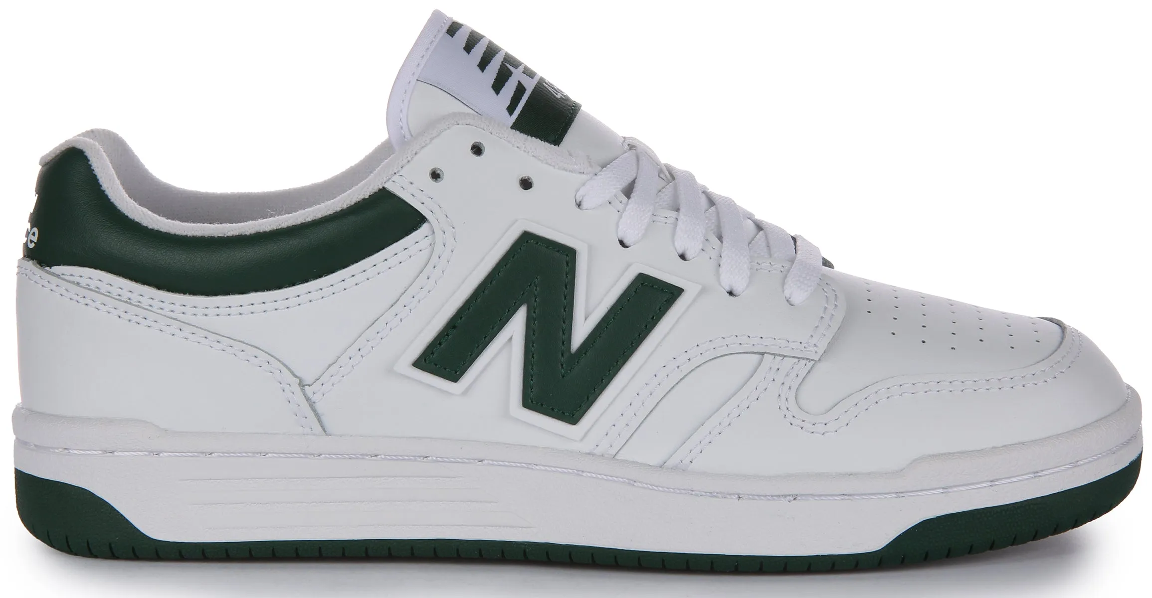 New Balance BB 480 LNG in Weiß-Grün Schuhe New Balance