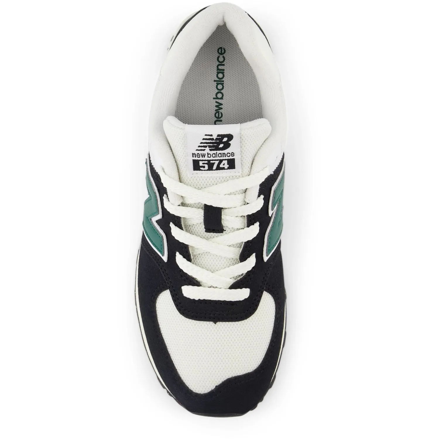 New Balance Black 574 Kinder-Schnürschuhe Babykids_New-Balance