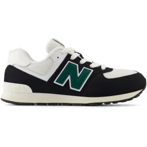 New Balance Black 574 Kinder-Schnürschuhe Babykids_New-Balance