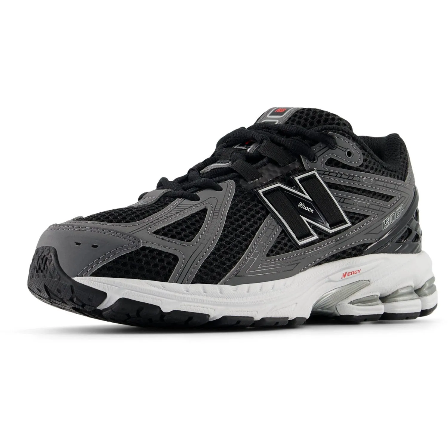 New Balance Schwarz New Balance 1906 Kinder Schnürsenkel Babykids_New-Balance