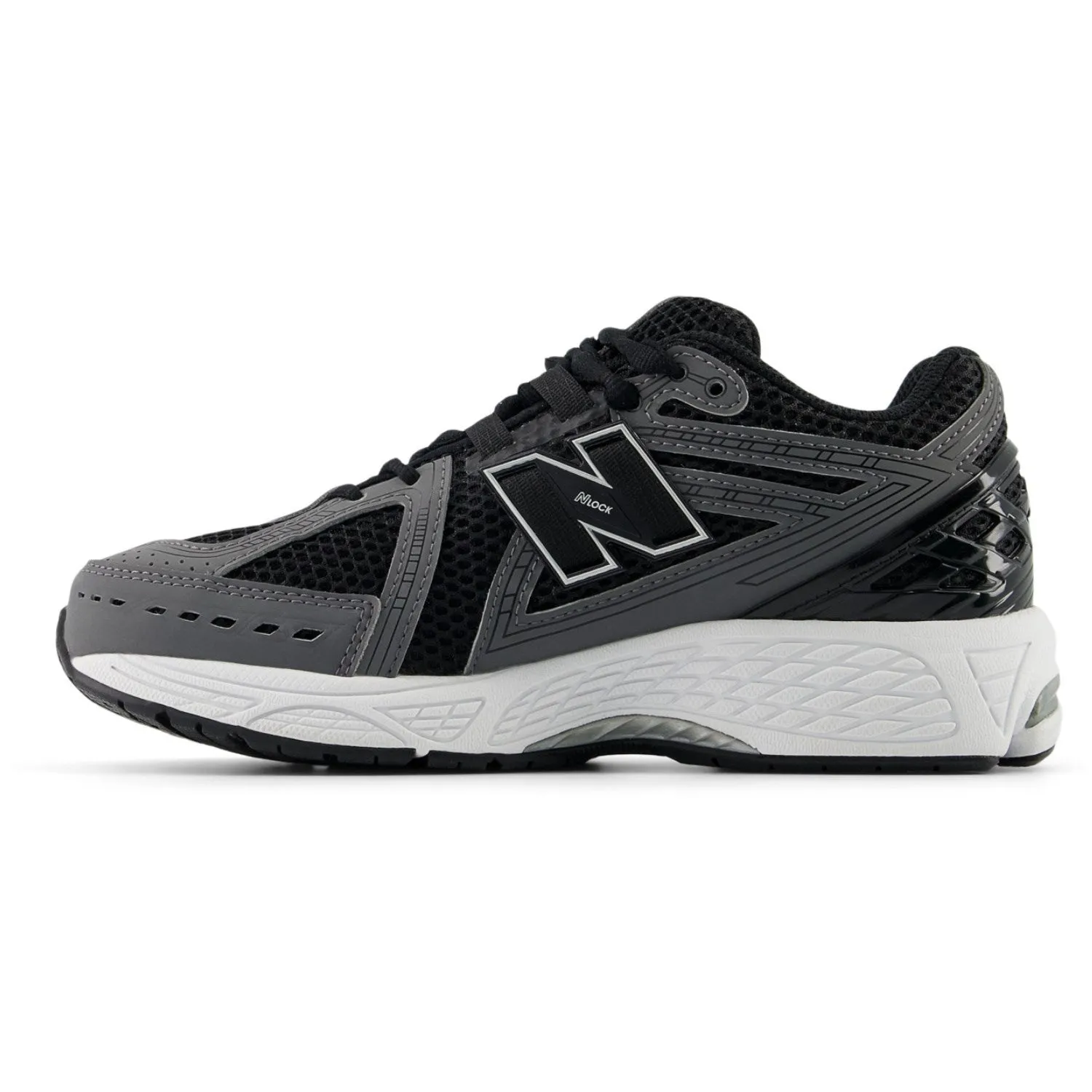 New Balance Schwarz New Balance 1906 Kinder Schnürsenkel Babykids_New-Balance