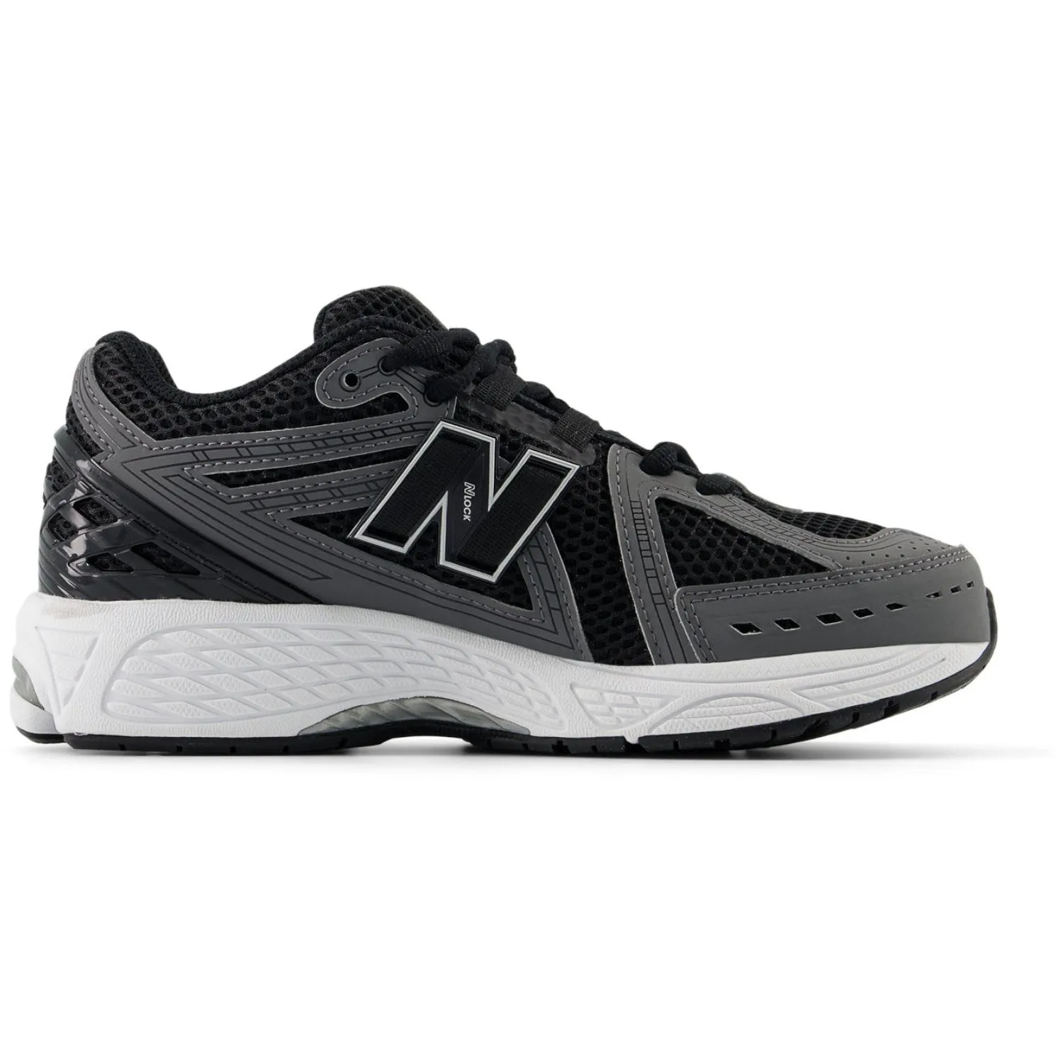New Balance Schwarz New Balance 1906 Kinder Schnürsenkel Babykids_New-Balance