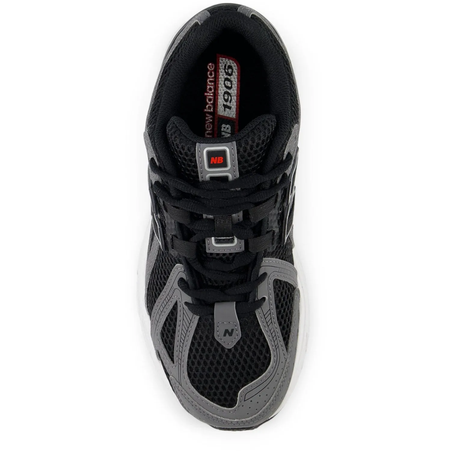 New Balance Schwarz New Balance 1906 Kinder Schnürsenkel Babykids_New-Balance