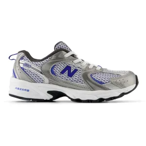New Balance Dunkles Silber Metallic New Balance 530 Kinder Bungee Schnürsenkel Baby/Kinder_New-Balance
