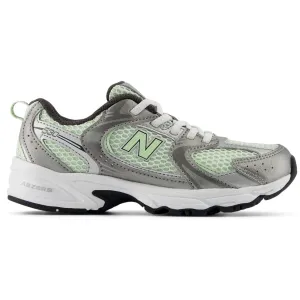 New Balance Dunkles Silber Metallic New Balance 530 Kinder Bungee-Schnürsenkel Baby/Kinder_New-Balance