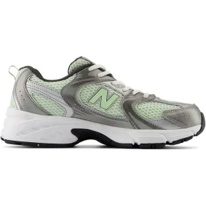 New Balance Dunkles Silber Metallic New Balance 530 Kinder Schnürsenkel Babykids_New-Balance