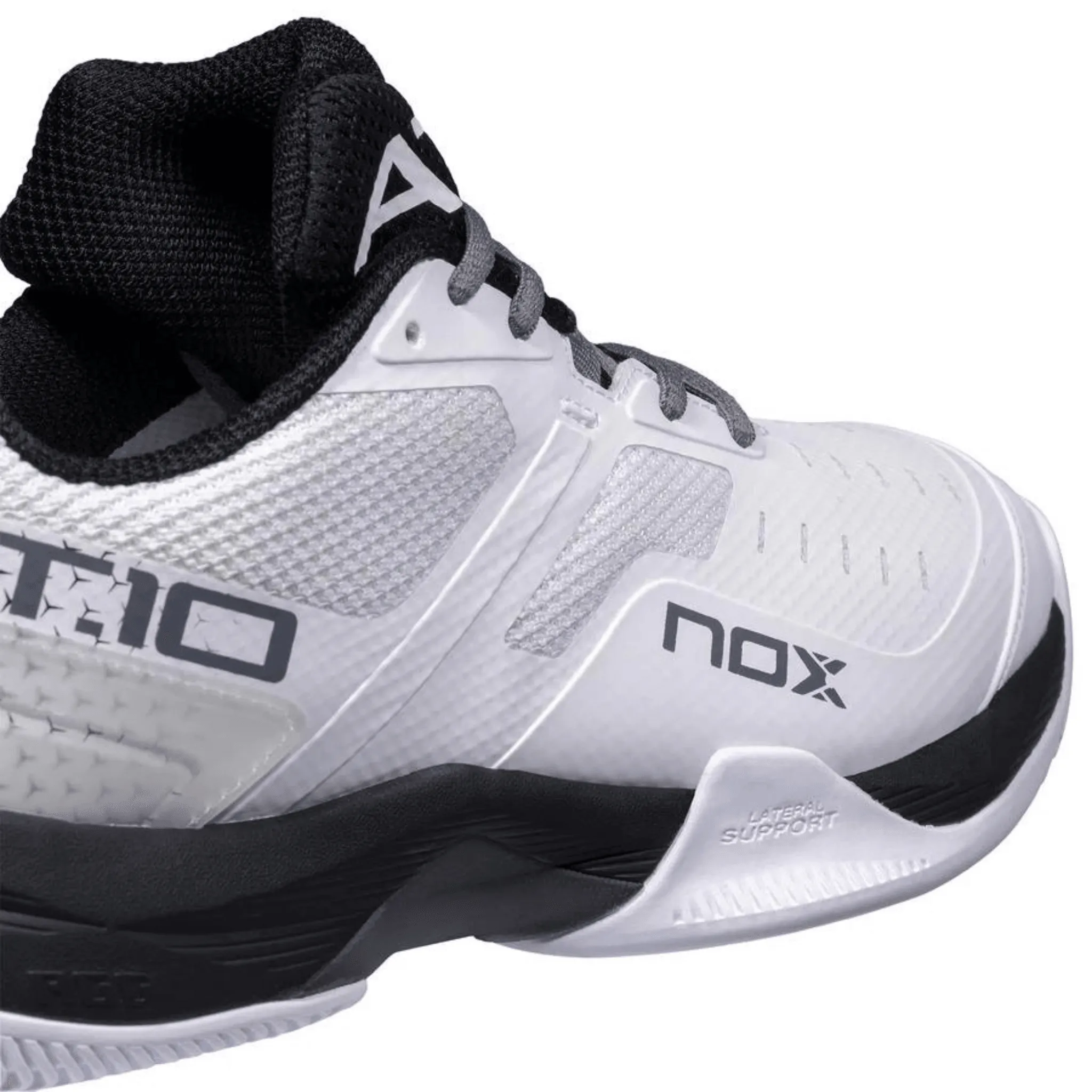 Nox AT10 Weiß/Schwarz Padel Schuhe