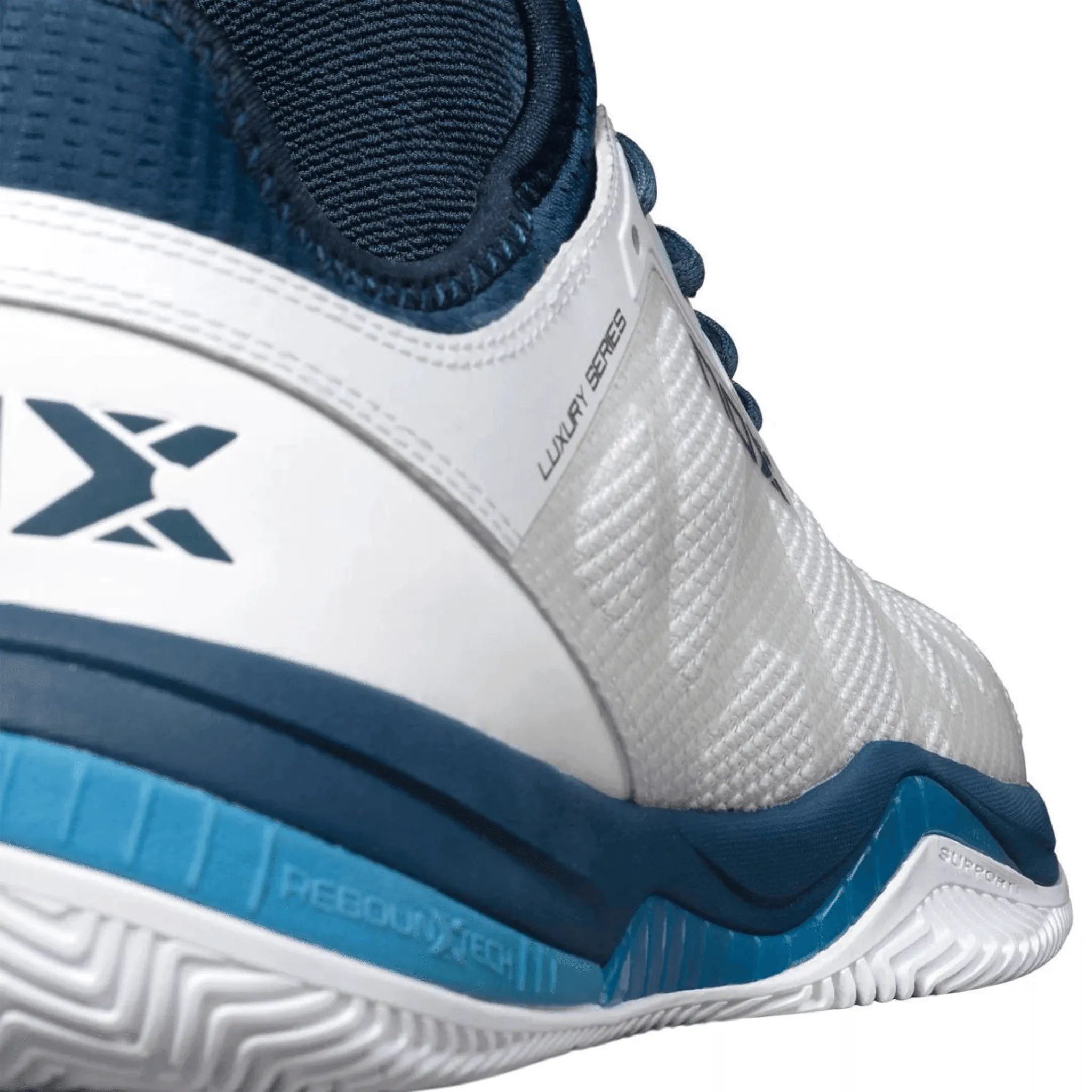 NOX NERBO WEIß/SCHWEDISCH BLAU PADEL-SCHUHE