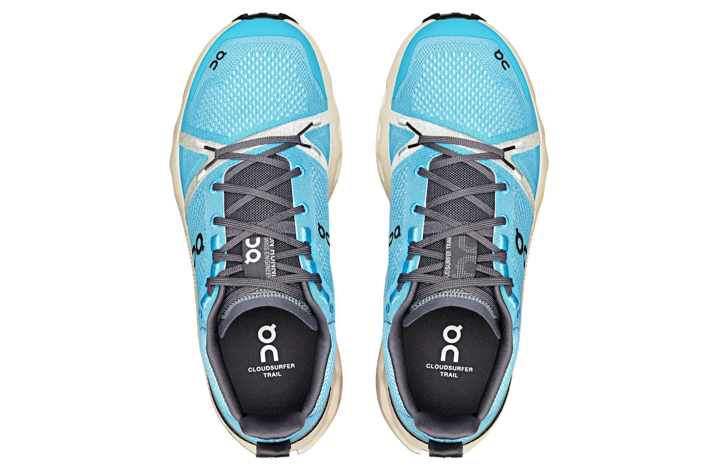 On Cloudsurfer Trail Herren - Horizon | Creme