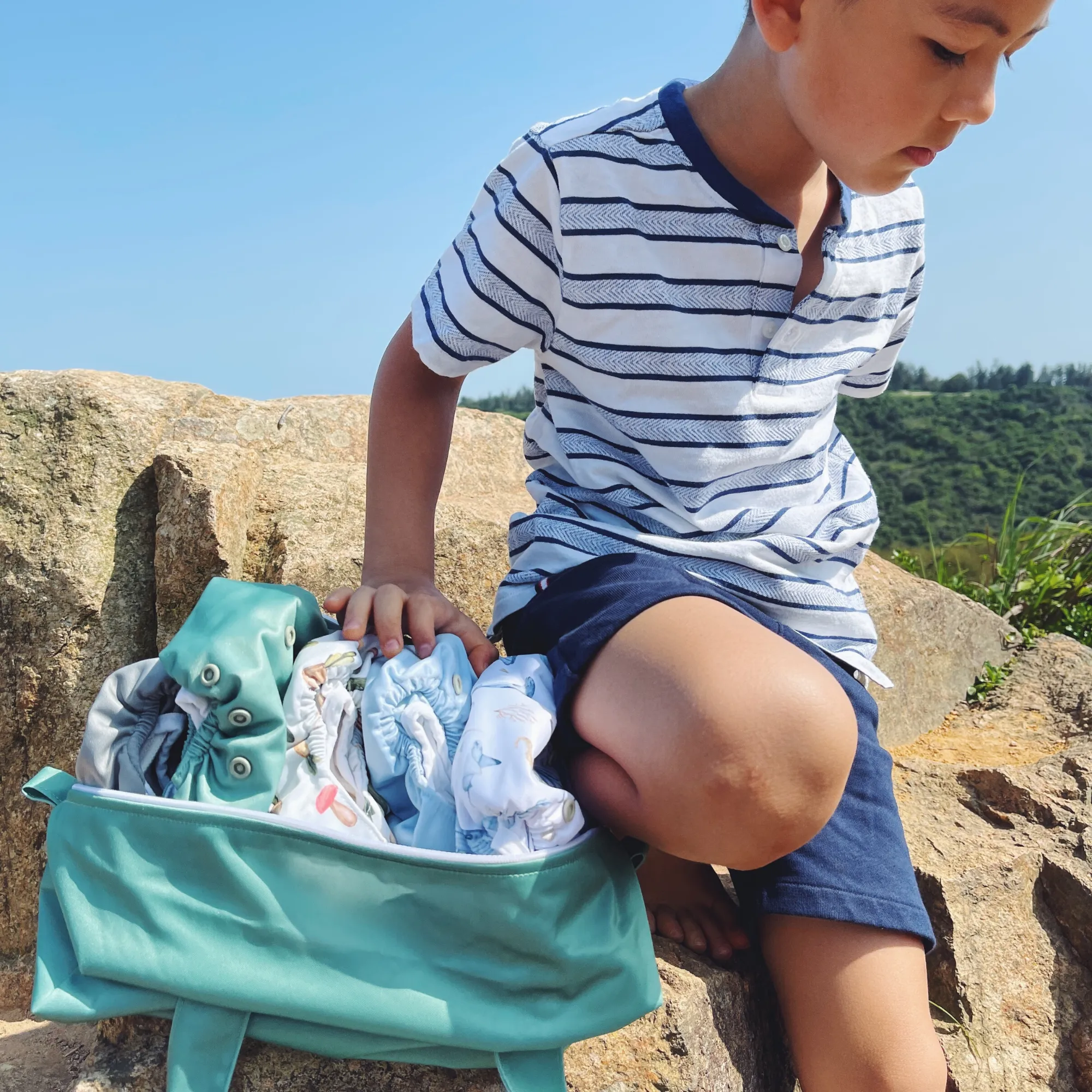 Pack-me Pod Babykids_pfirsichfarben