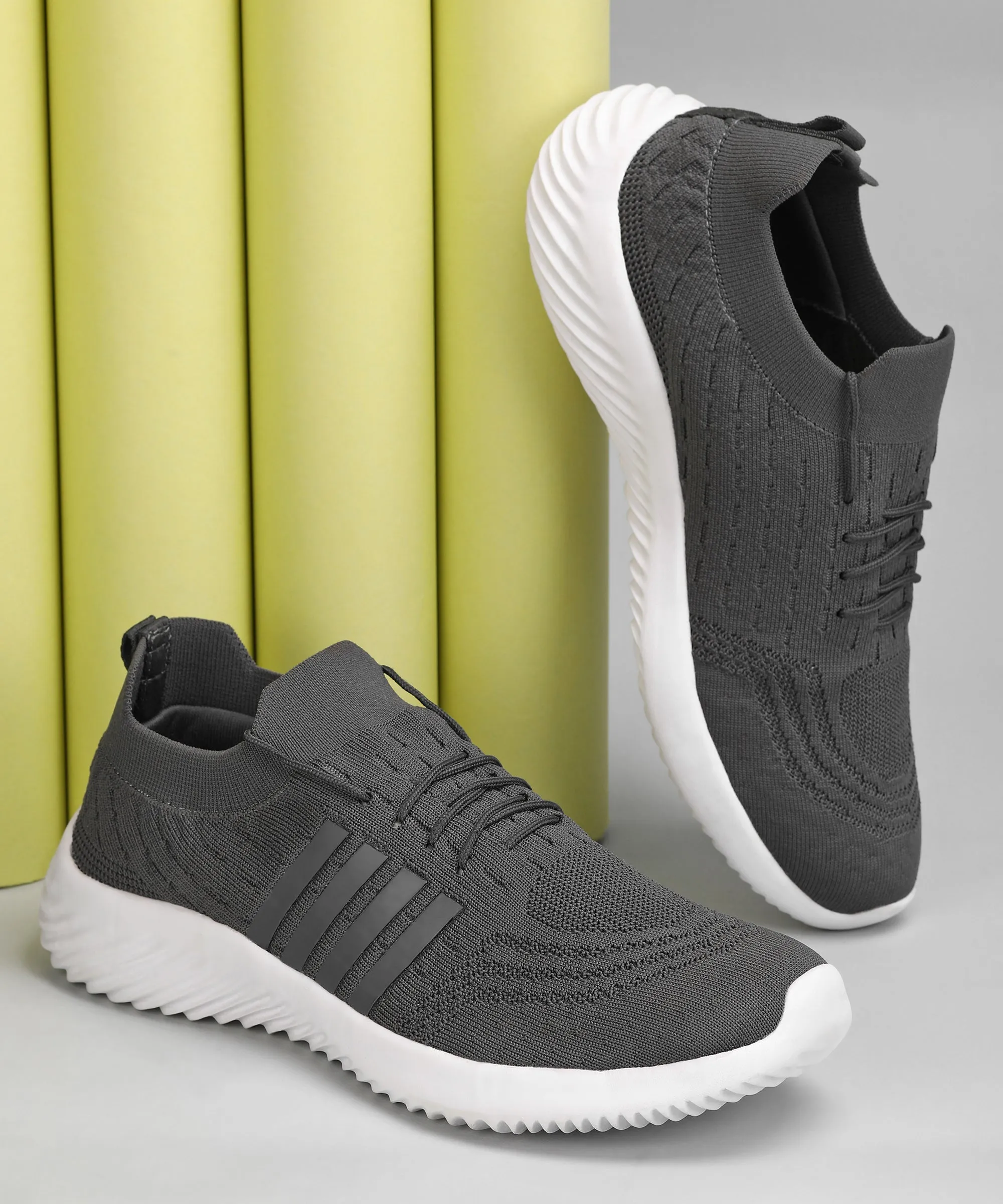 Paragon K1213G Herren Schuhe zum Laufen, Joggen, Training, Cricket, Gym und Sport | Sportliche Schuhe mit bequemer gepolsterter Sohle für den täglichen Outdoor-Einsatz