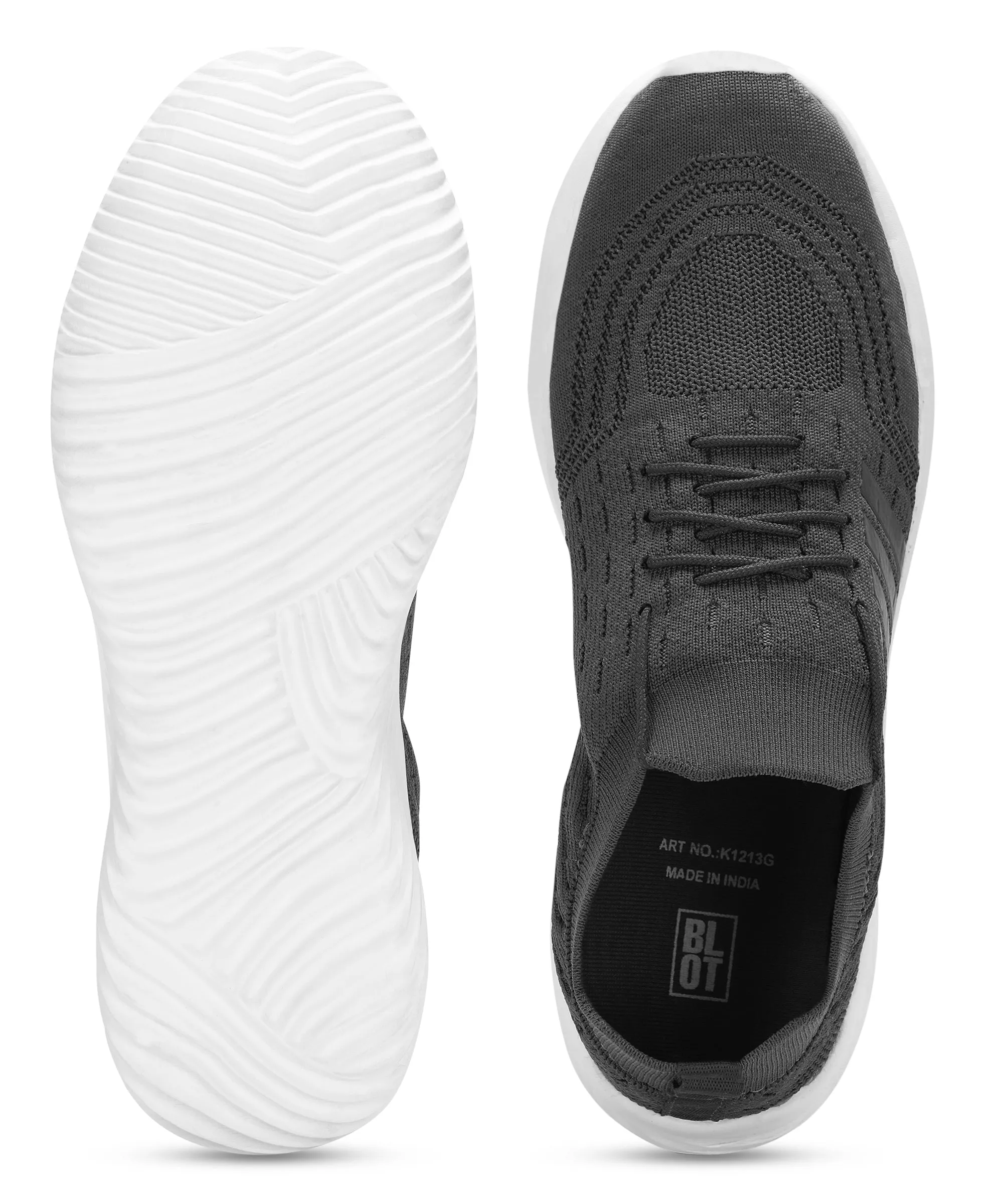 Paragon K1213G Herren Schuhe zum Laufen, Joggen, Training, Cricket, Gym und Sport | Sportliche Schuhe mit bequemer gepolsterter Sohle für den täglichen Outdoor-Einsatz