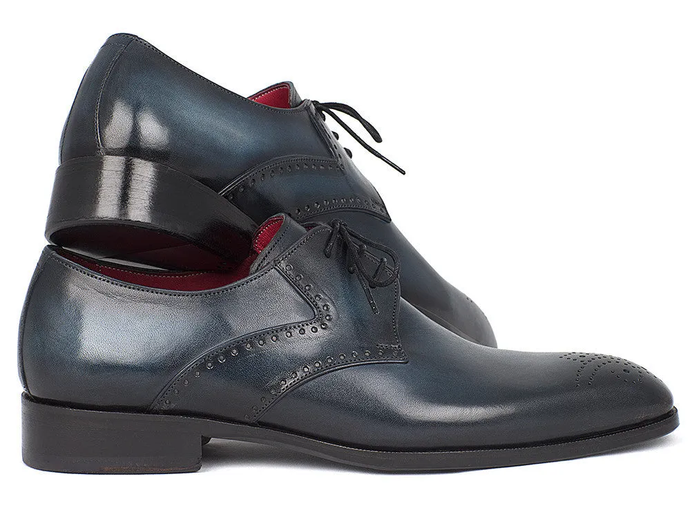 Paul Parkman Schuhe Paul Parkman Herren Medaillon Spitze Derby Schuhe in Marine & Blau