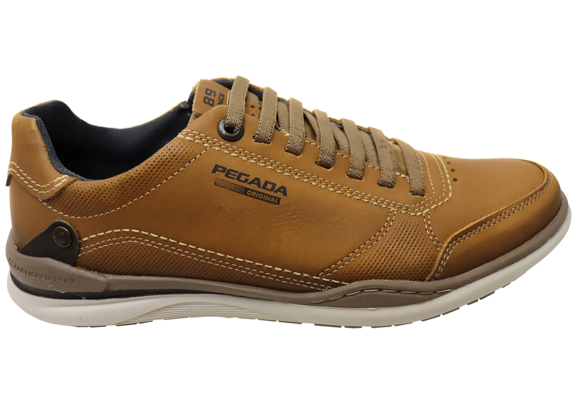 Pegada Advence Herren Leder Slip-On Freizeitschuhe Hergestellt In Brasilien Pegada Schuhe