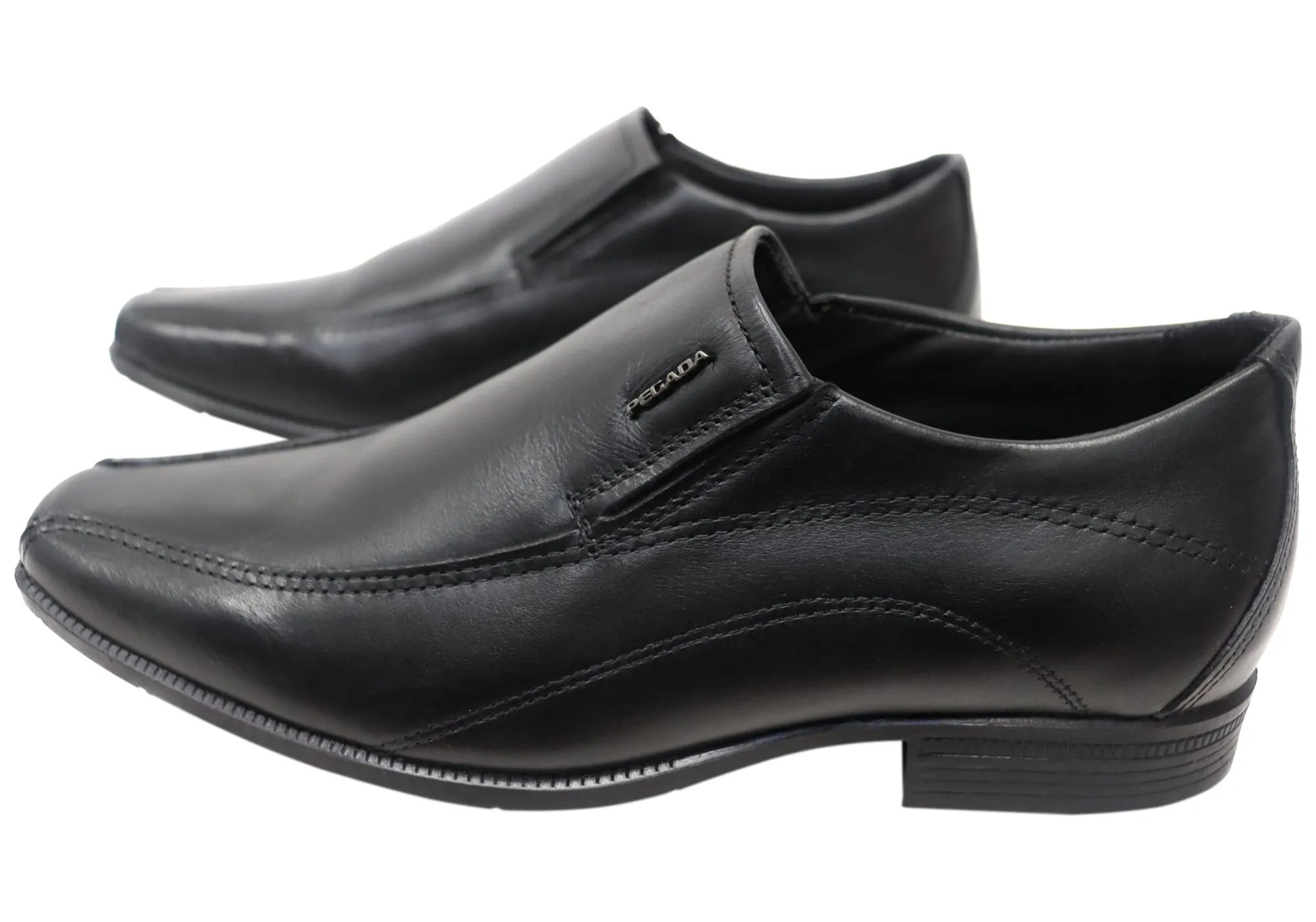 Pegada George Herren Bequeme Brasilianische Lederschlupfschuhe Pegada Schuhe