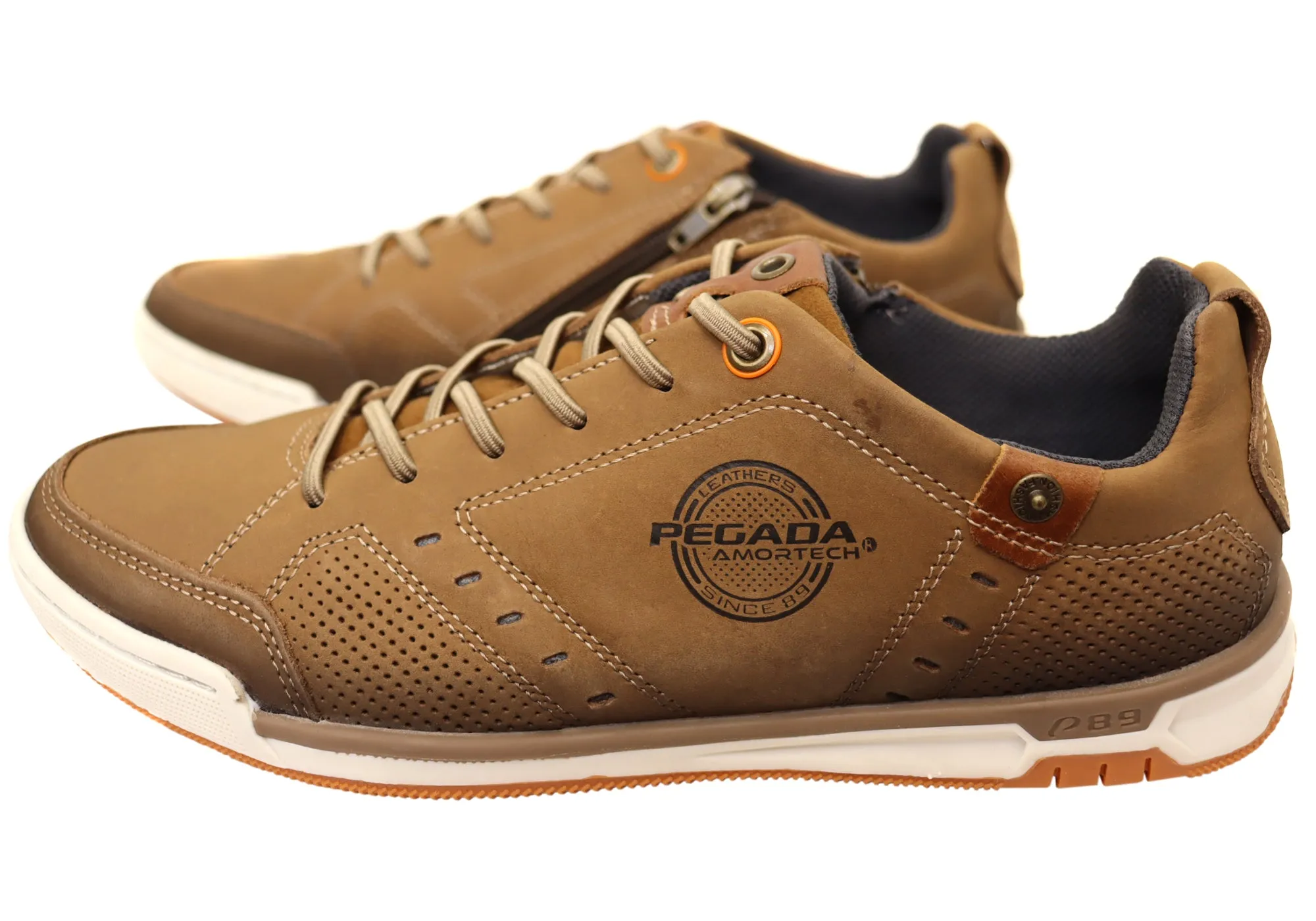 Pegada Jera Herren Bequeme Leder Freizeitschuhe Hergestellt In Brasilien Pegada Schuhe