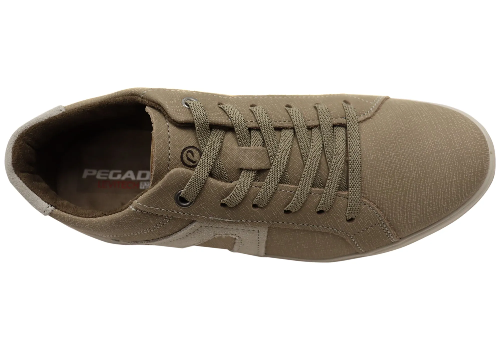Pegada Ryder Herren Bequeme Leder Freizeitschuhe Hergestellt in Brasilien Pegada Schuhe
