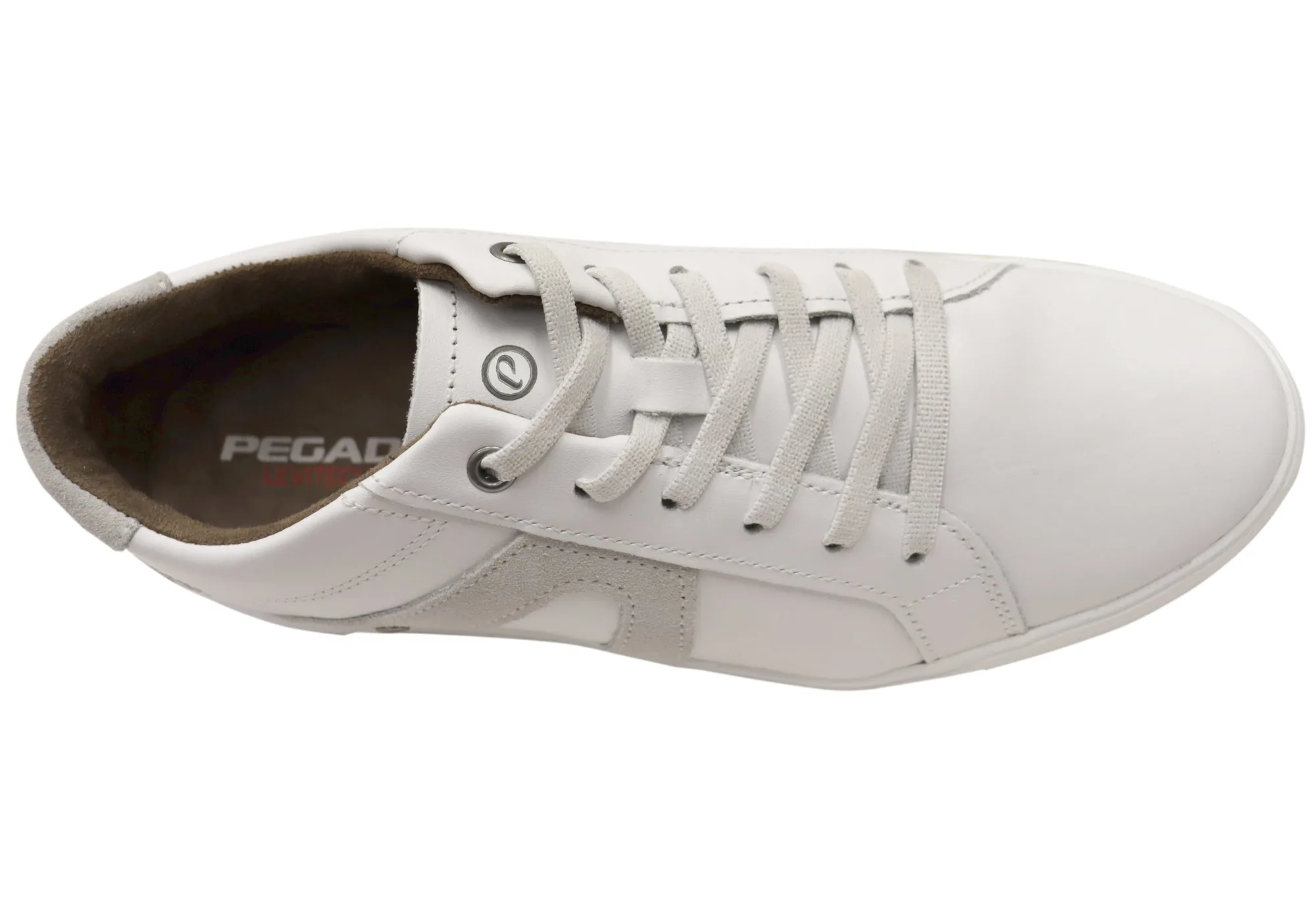 Pegada Ryder Herren Bequeme Leder Freizeitschuhe Hergestellt in Brasilien Pegada Schuhe