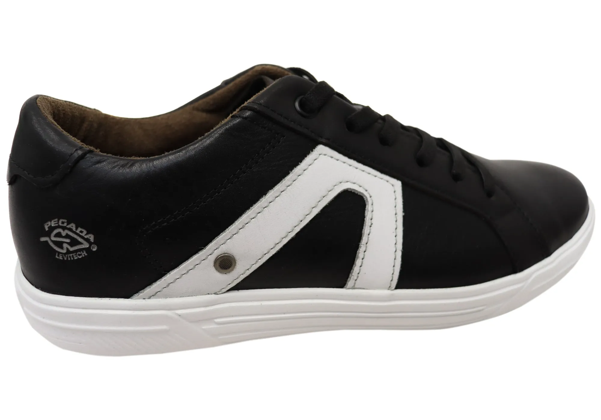 Pegada Ryder Herren Bequeme Leder Freizeitschuhe Hergestellt in Brasilien Pegada Schuhe