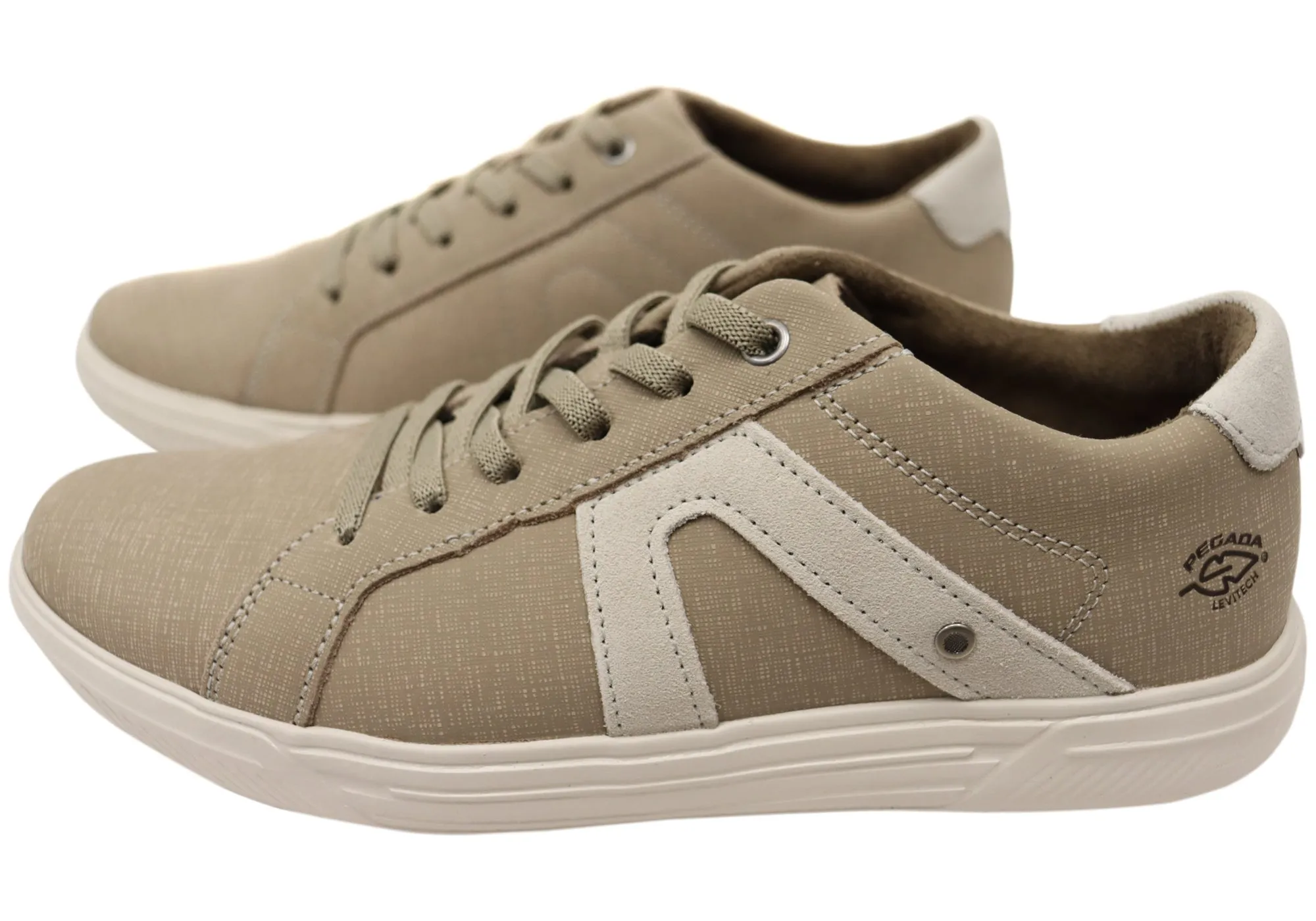Pegada Ryder Herren Bequeme Leder Freizeitschuhe Hergestellt in Brasilien Pegada Schuhe