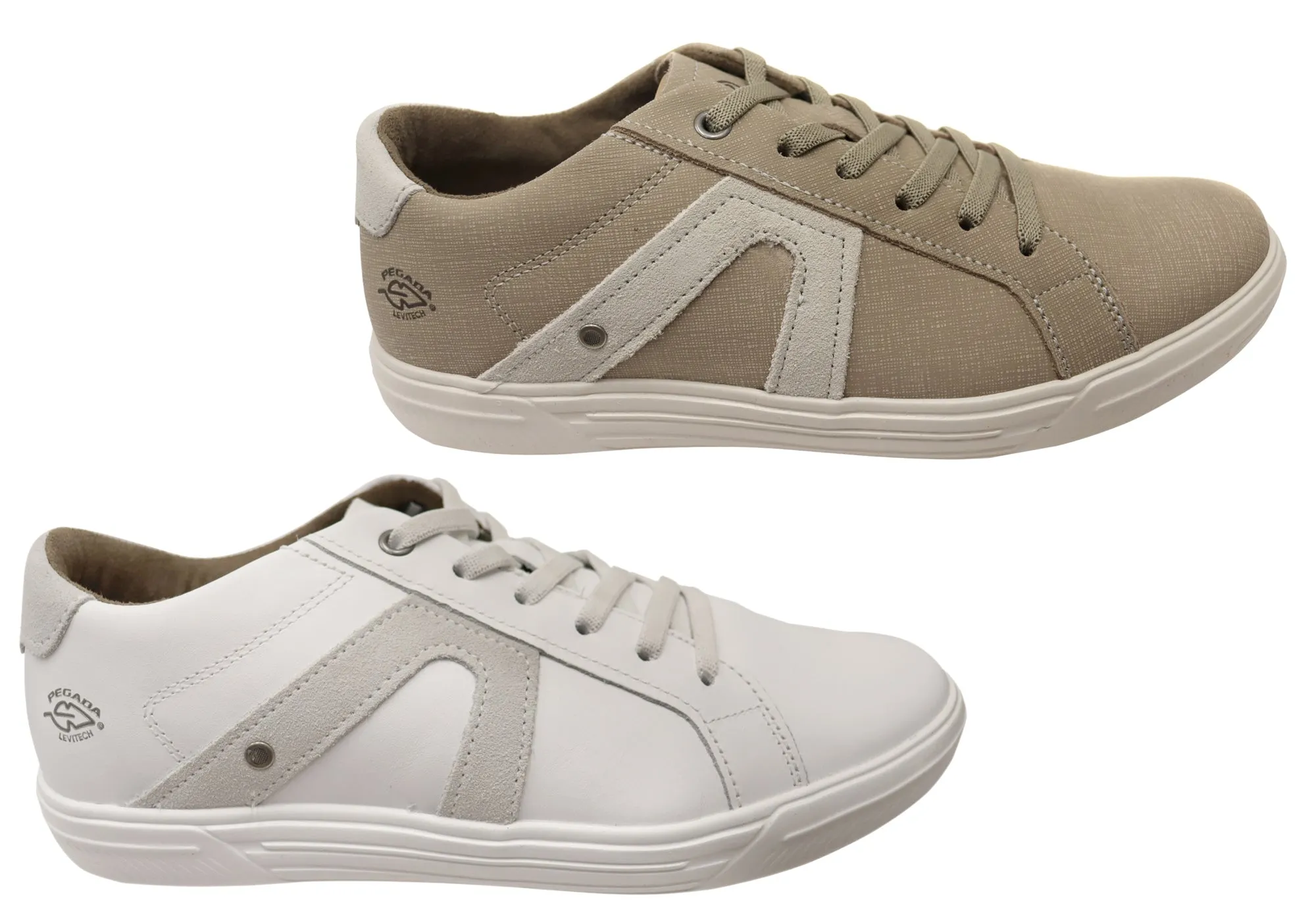 Pegada Ryder Herren Bequeme Leder Freizeitschuhe Hergestellt in Brasilien Pegada Schuhe