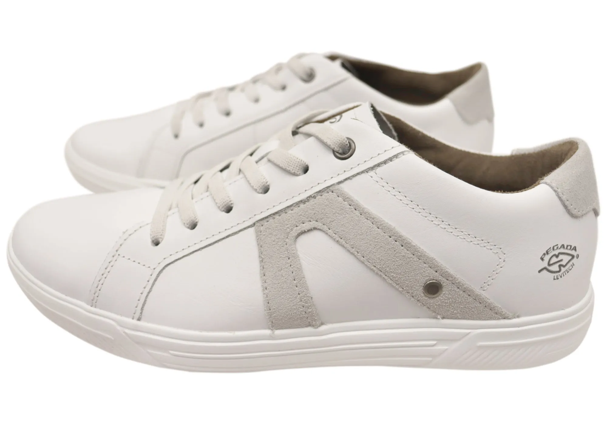 Pegada Ryder Herren Bequeme Leder Freizeitschuhe Hergestellt in Brasilien Pegada Schuhe