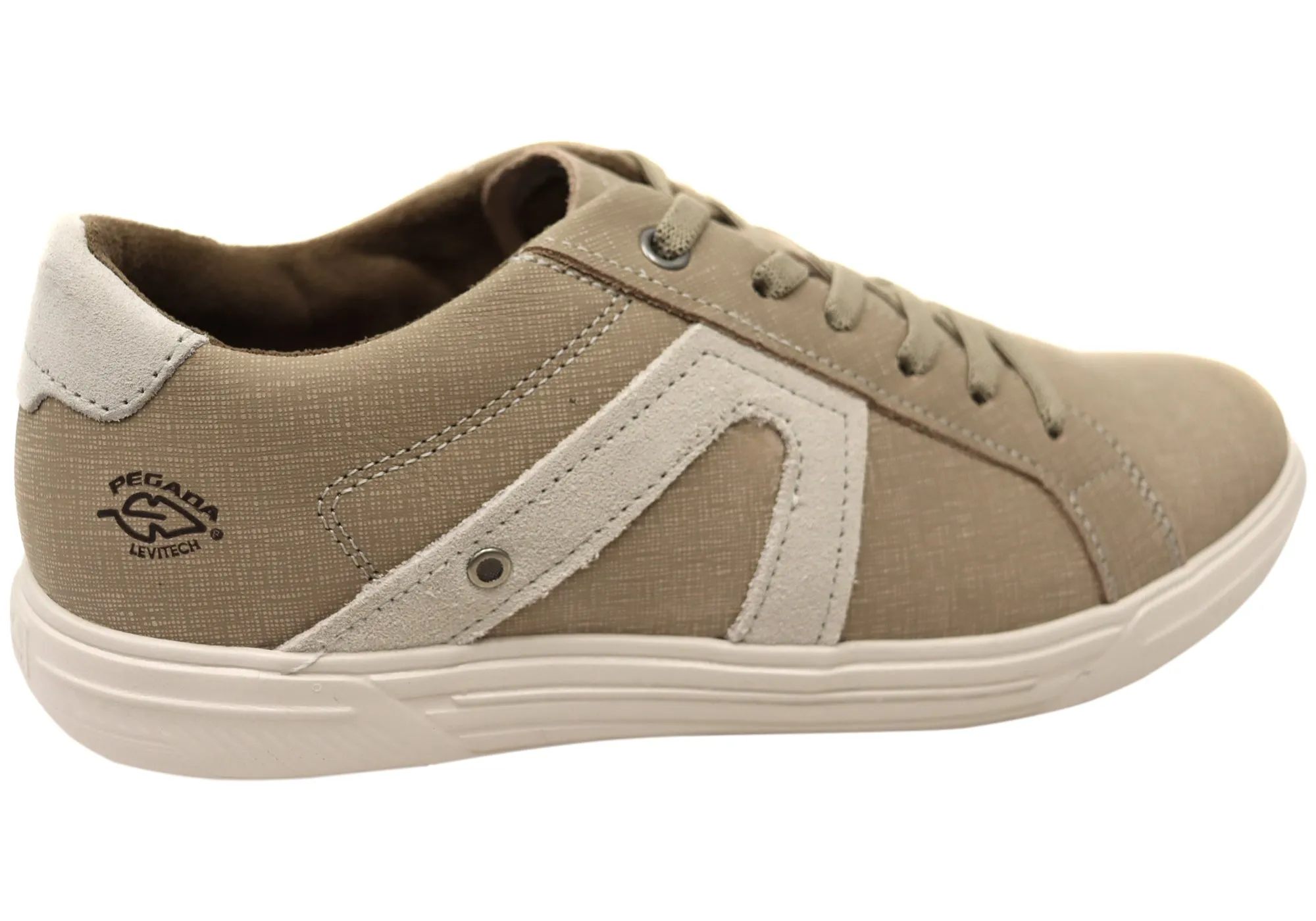 Pegada Ryder Herren Bequeme Leder Freizeitschuhe Hergestellt in Brasilien Pegada Schuhe