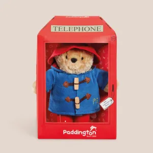 Telefonzelle Paddington Bär Plüschtier