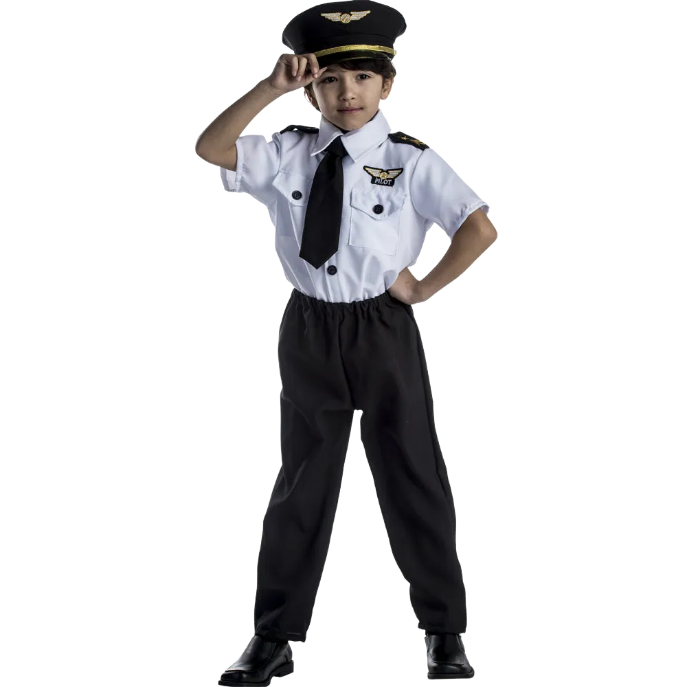 Pilotenkostüm - Kinder Babykids_Amerika-Kostüm