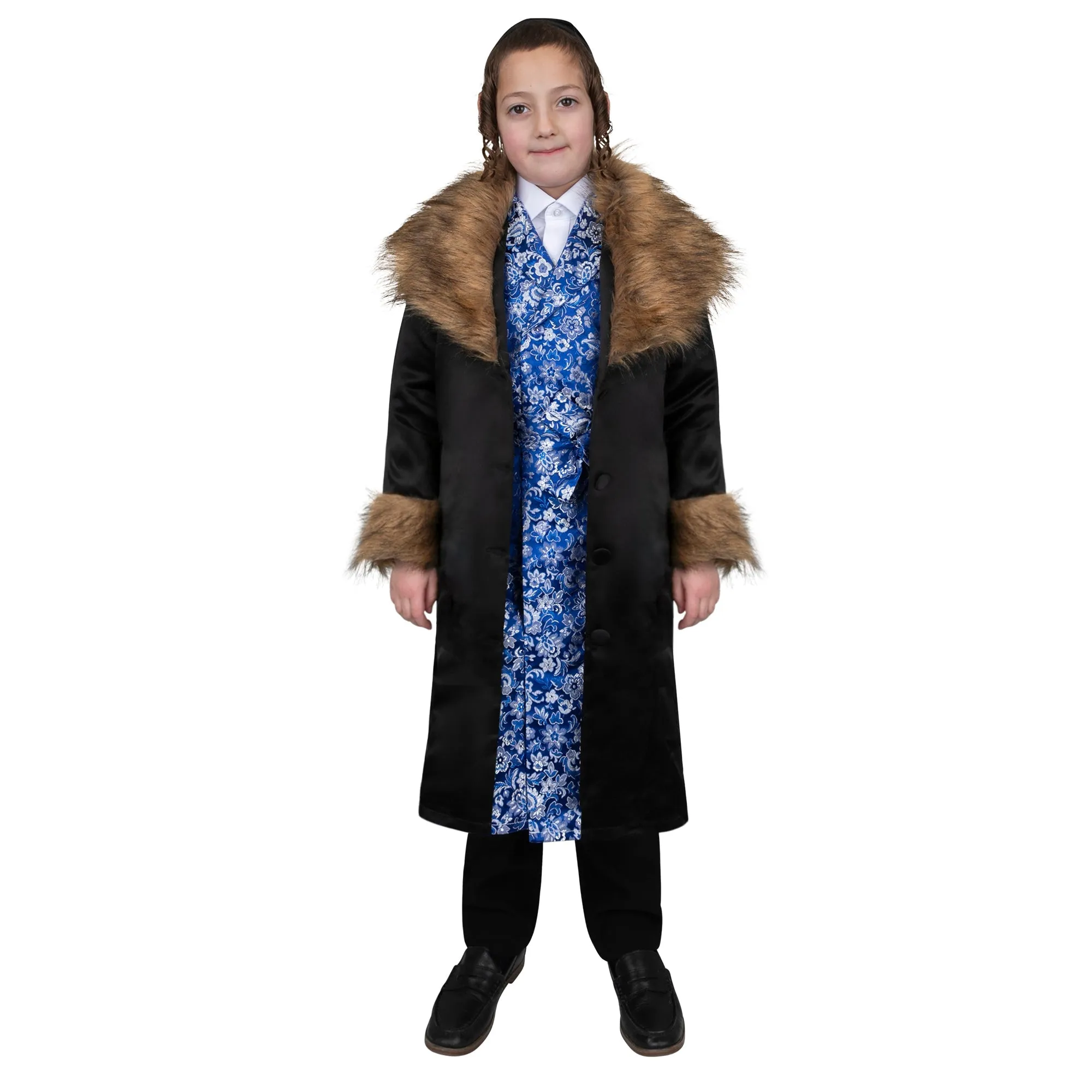 Rabbi-Mantel Mit Pelz - Kinder Babykids_Kostüm-Amerika