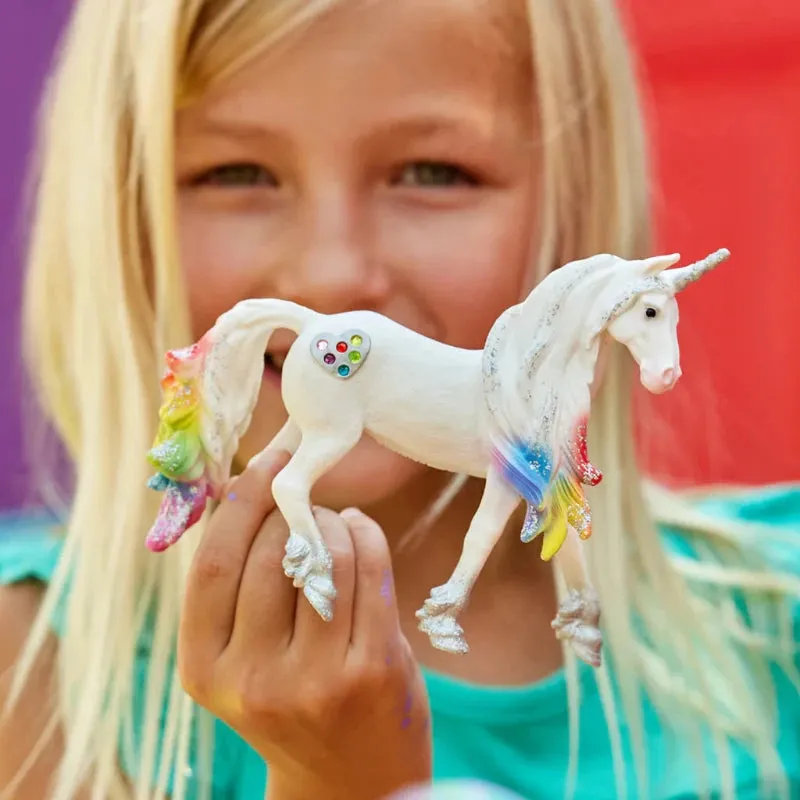 Regenbogen Liebe Einhorn Hengst