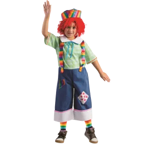 Regenbogen-Fetzenkostüm - Kinder Babykids_Verkleiden-Amerika