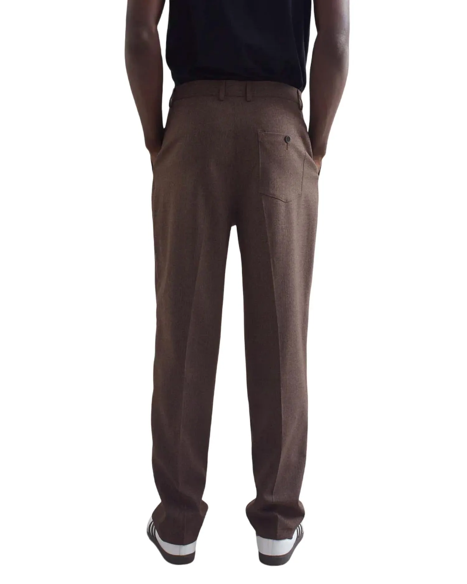 Raleigh Faltenhose In Braun