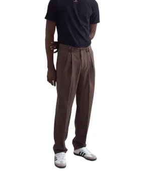 Raleigh Faltenhose In Braun
