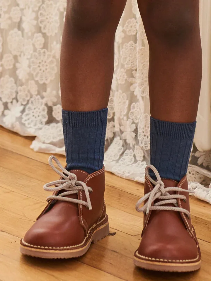 Rippen-Kurzsocken