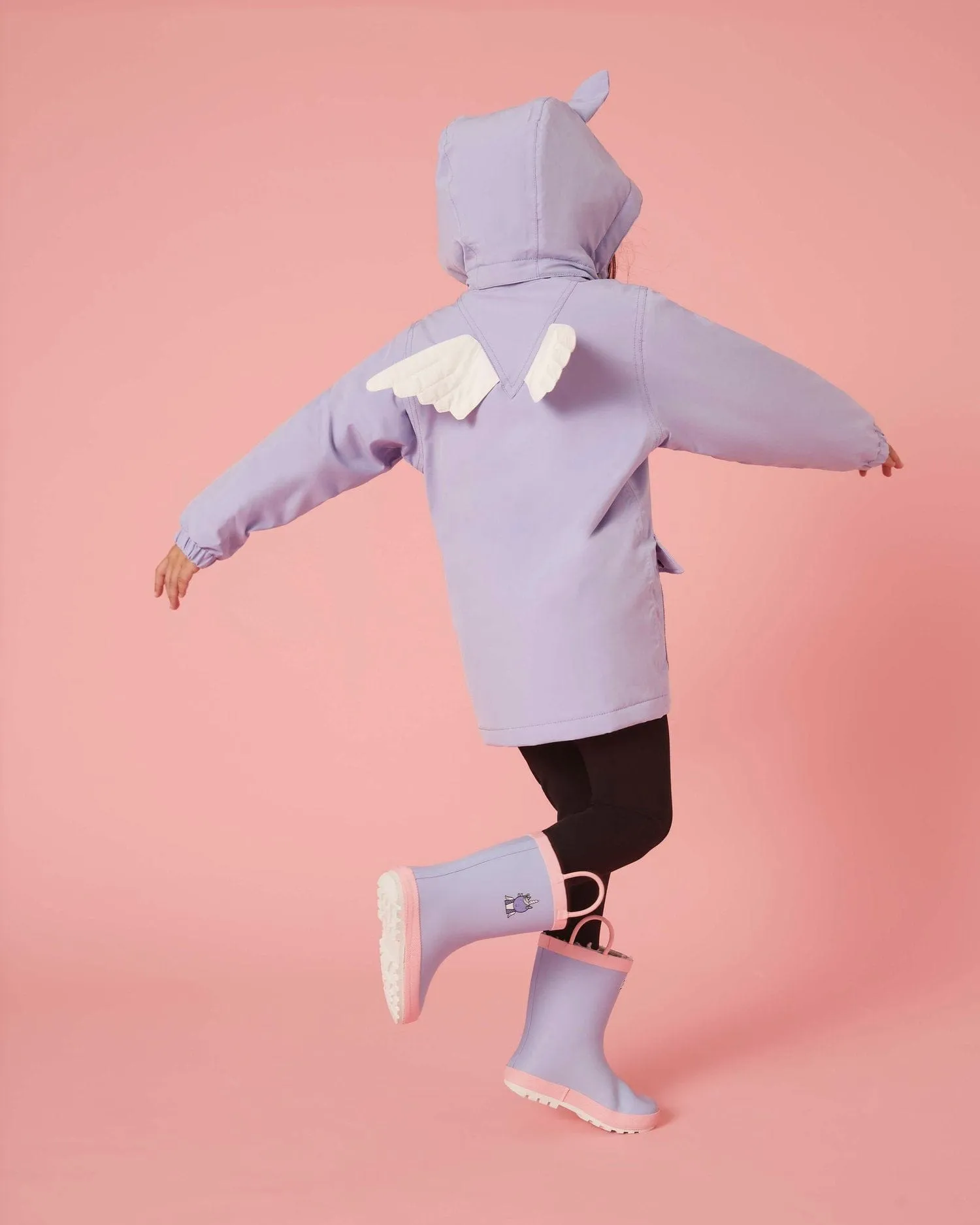 Roarsome Girls Glitzernder Einhorn-Puddelsuit in Lila