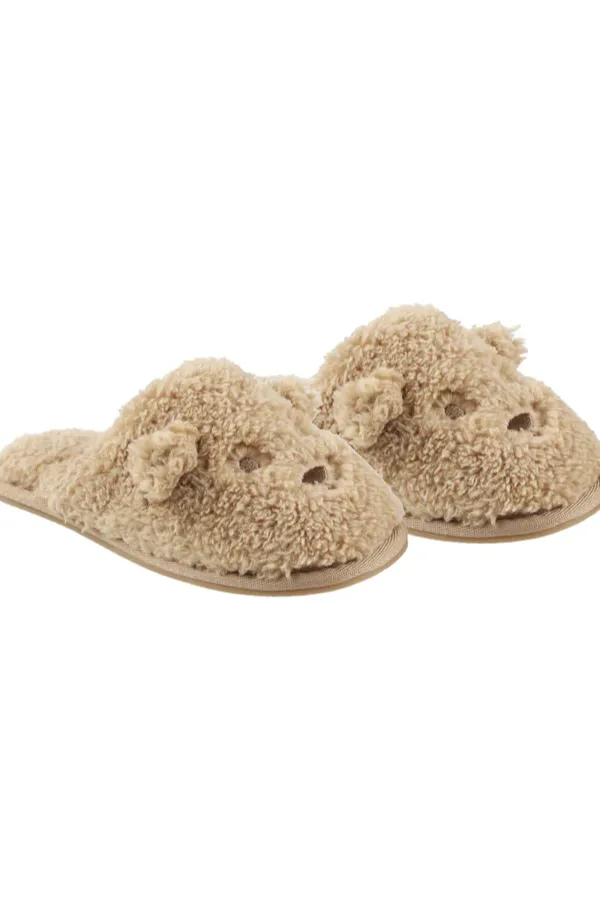 Rylee   Cru Babykids Bär Hausschuhe | Gold
