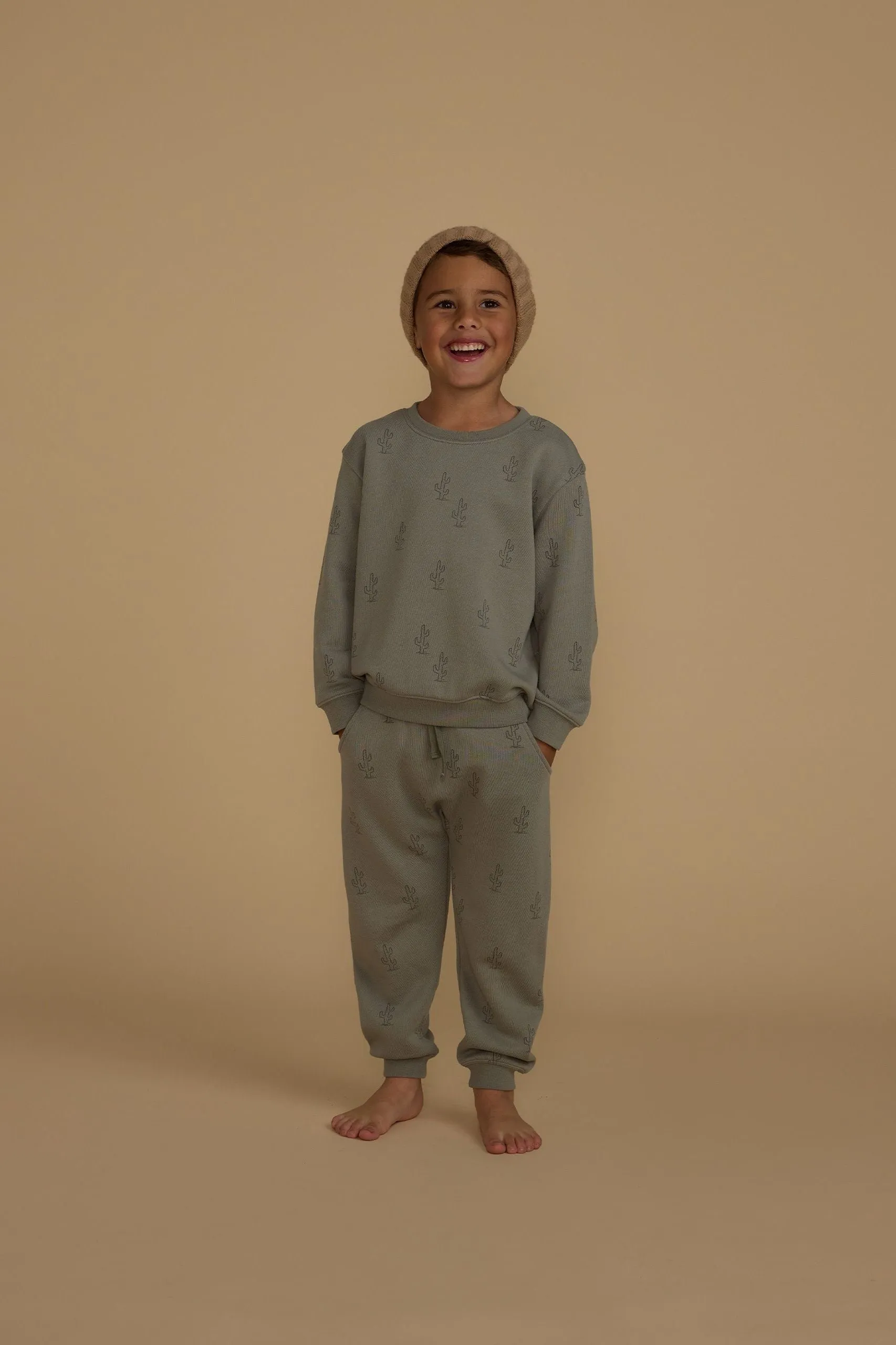 Rylee   Cru Babykids Sweathose | Kaktus/Lorbeer