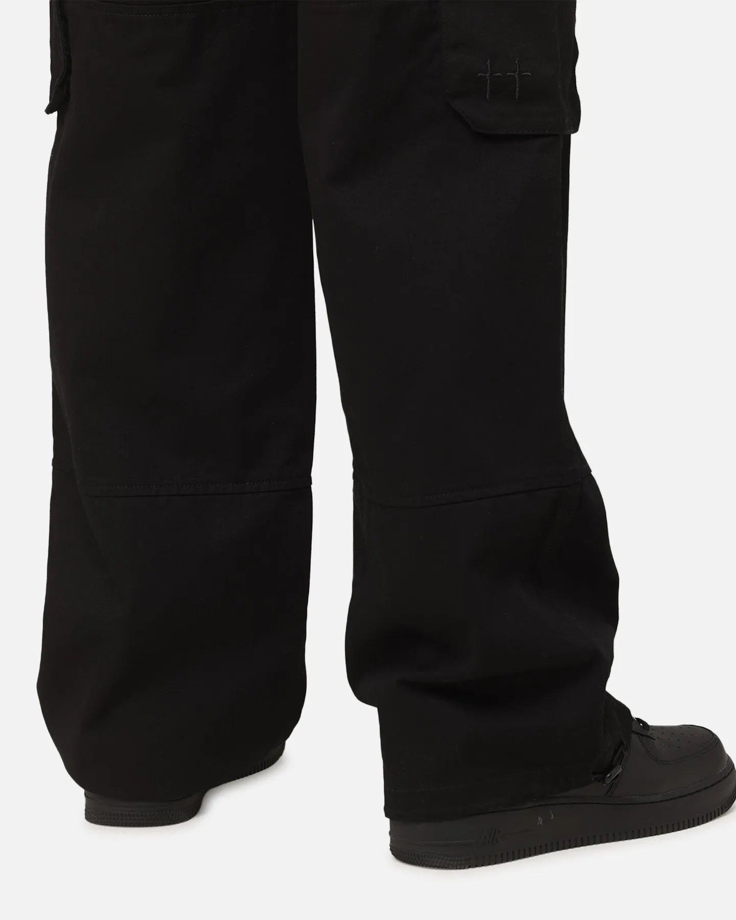 Saint Morta Inutero Baggy Cargo Hose Schwarz
